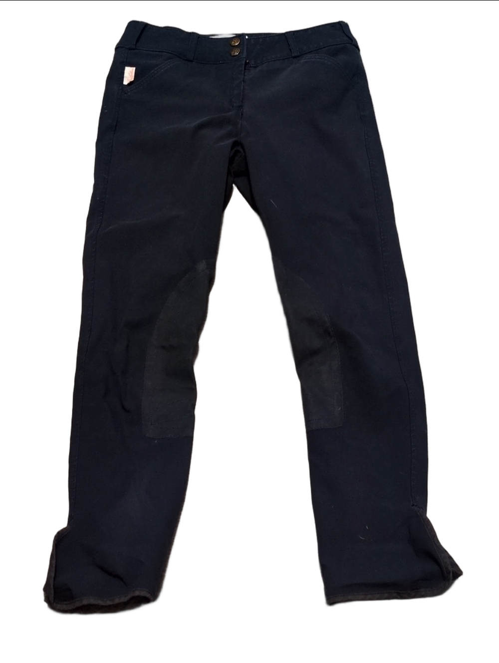 Tailored Sportsman Black And Blue Hunter Horse Back Riding Pants Size 26 Long